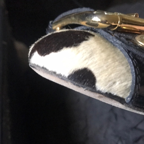 “GIUSEPPE ZANOTTI “ Pony Hair Ladies Flats. - Picture 6 of 16